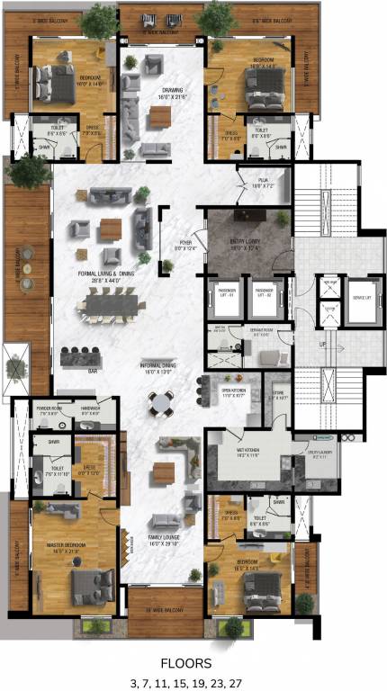  isle of sky Myscape Isle Of Sky 3rd, 7th, 11th, 15th, 19th, 23rd And 27th Cluster Plan