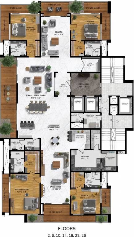  isle of sky Myscape Isle Of Sky 2nd, 6th, 10th, 14th, 18th, 22nd And 26th Cluster Plan