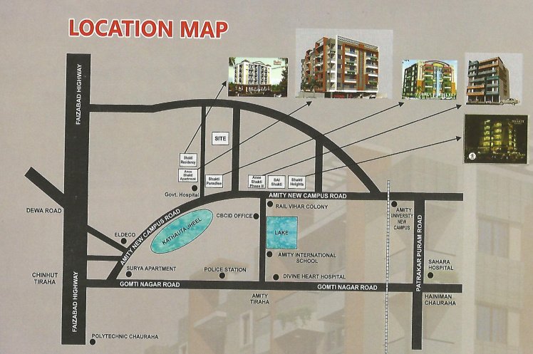  shakti apartment phase 1 Location Plan