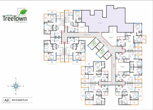  treetown-phase-2 Kesar Treetown A2 Cluster Plan