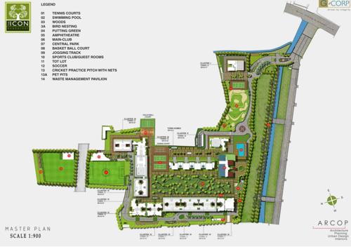  the-icon-north-towers-g-and-h Master Plan