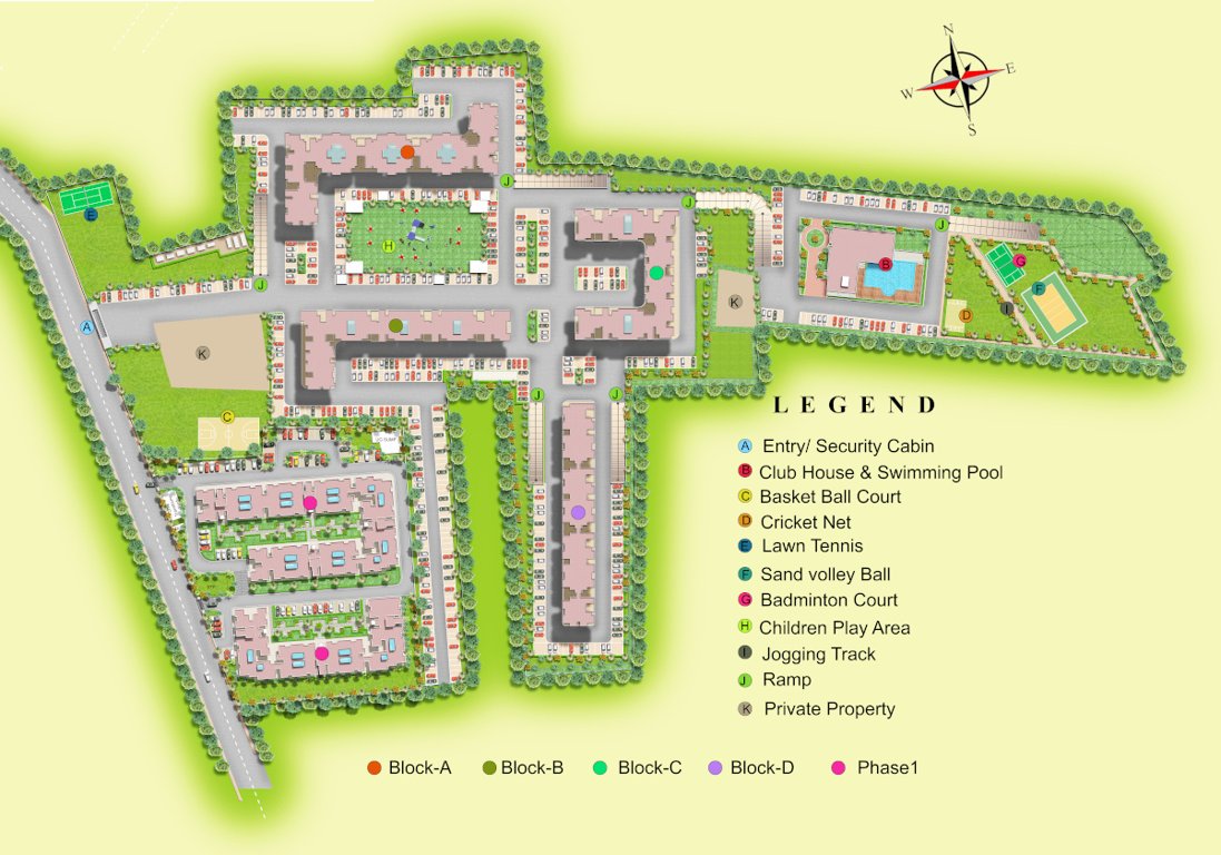 palmhaven ii block a Layout Plan