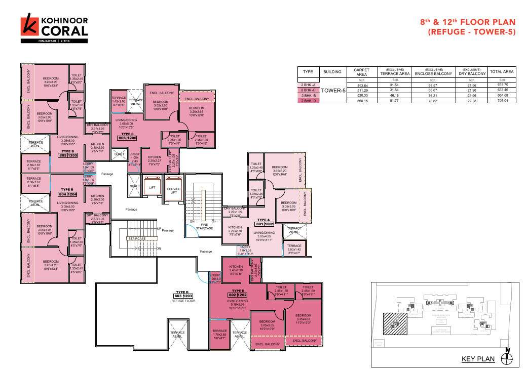  coral T5 Cluster Plan