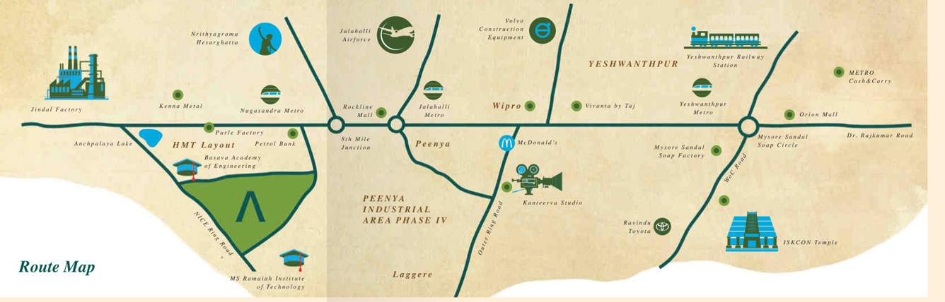  atmosphere ii Location Plan