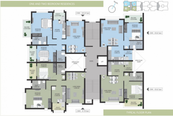  regina Cluster typical Plan