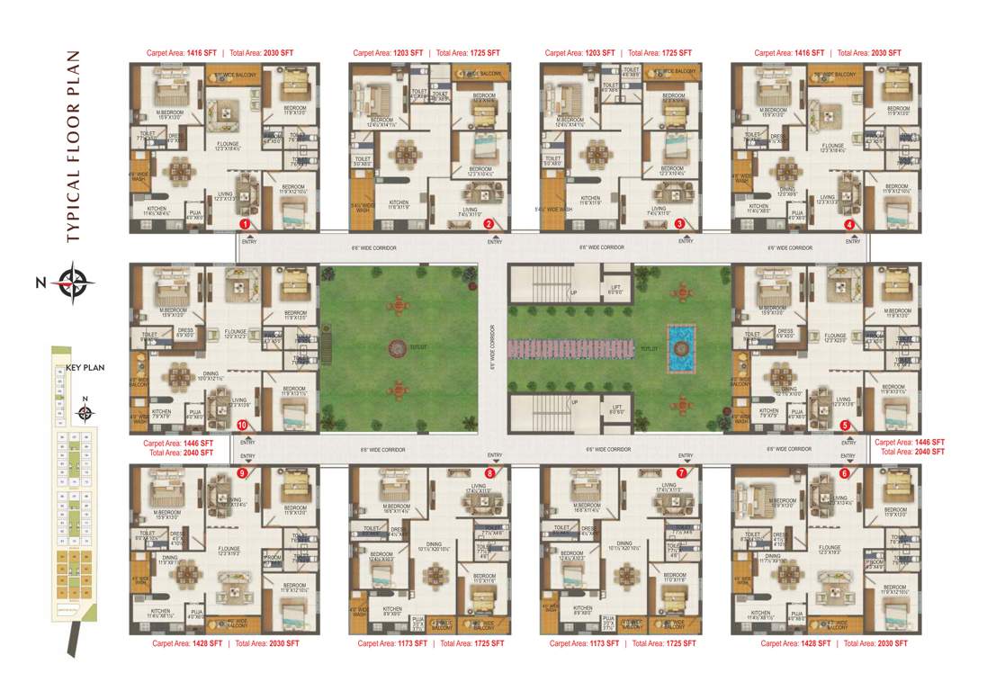  grandeur Cluster Plan