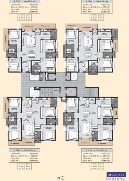 Block B Cluster Plan navah Block B Cluster Plan