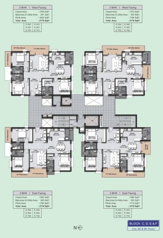  navah Block C Cluster Plan