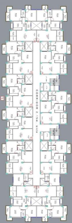 world square towers Cluster Plan