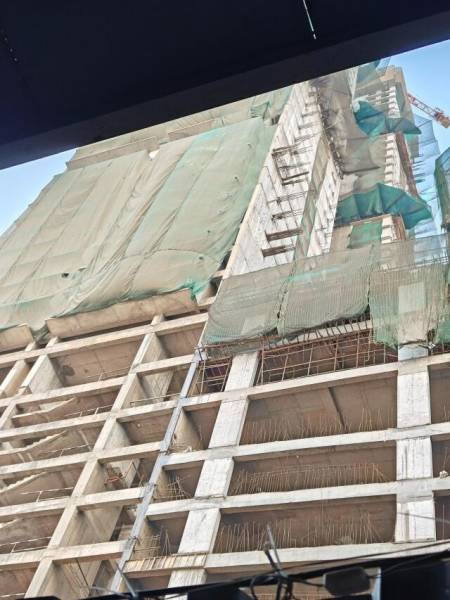 Tower 1 Construction Status March-25 constructionStatus of Runwal Pinnacle