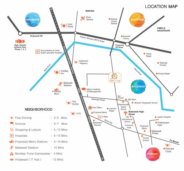  swasthi Location Plan