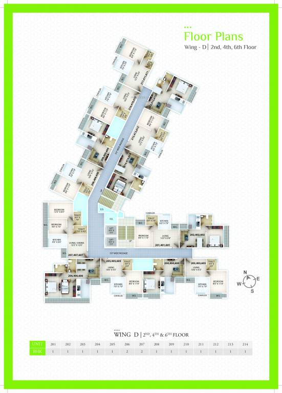  aurum Wing A Cluster Plan