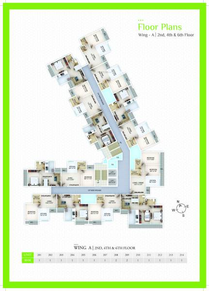  aurum Wing A Cluster Plan