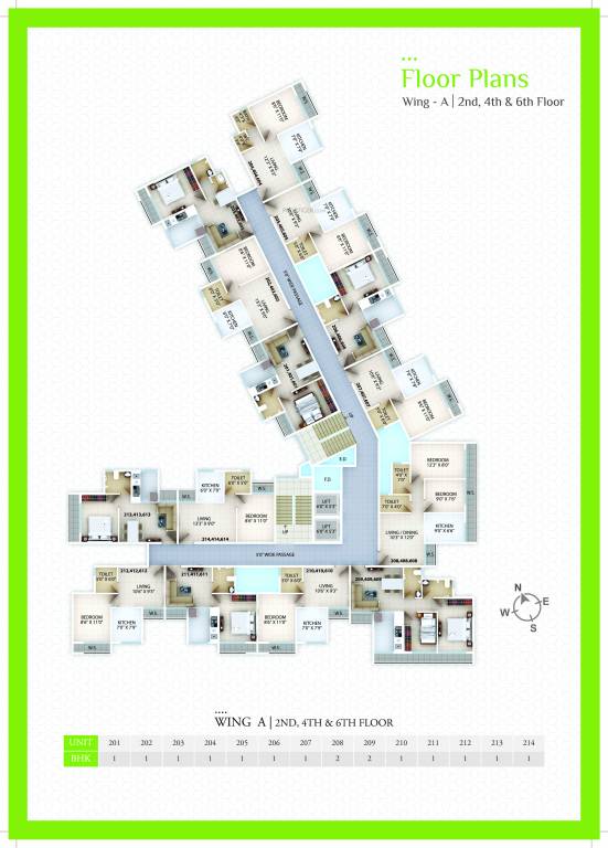  aurum Wing A Cluster Plan