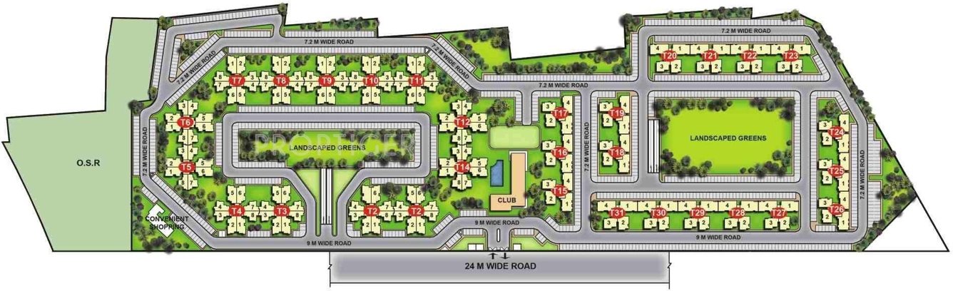 Images for Layout Plan of Unitech Gardens