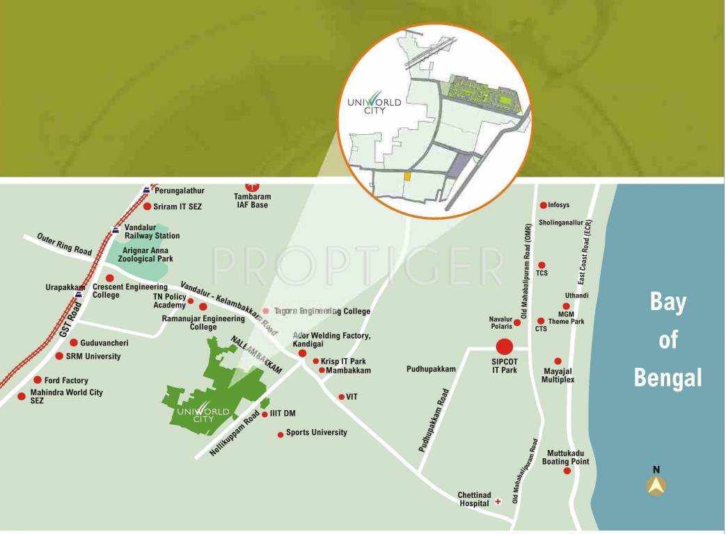 Images for Location Plan of Unitech Gardens