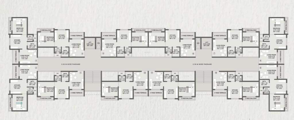  gajanan vatika residency building 2 Gajanan Vatika Residency Building 2 Cluster Plan