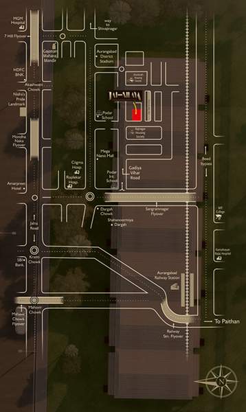  jai nilaya building a Location Plan
