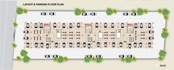  residency Layout Plan