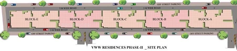 Images for Layout Plan of Vakil Whispering Woods Residences