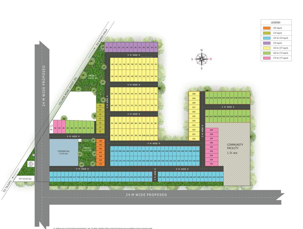 omaxe city Layout Plan