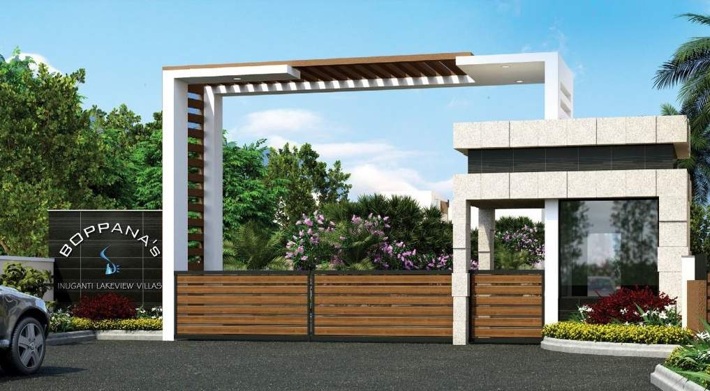 boppana s inuganti lakeview villas Elevation