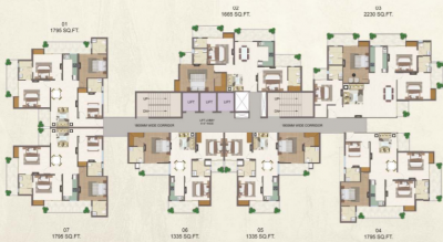  atharva-and-estella Tower D Cluster Plan