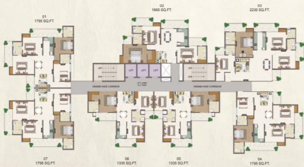  atharva-and-estella Tower D Cluster Plan
