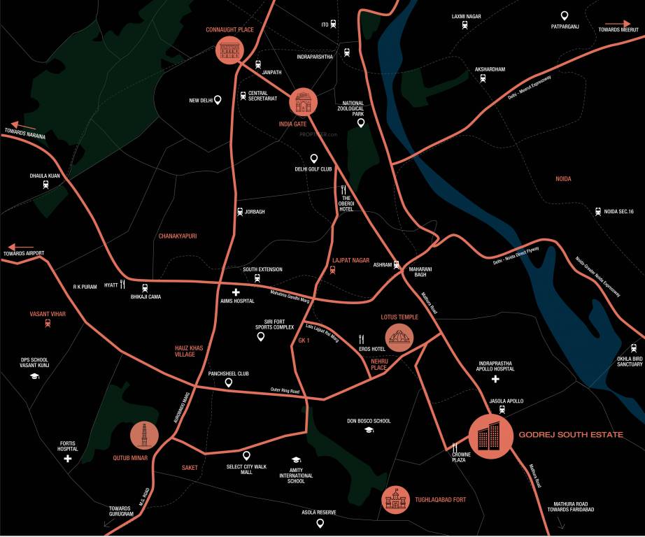 south estate Location Plan
