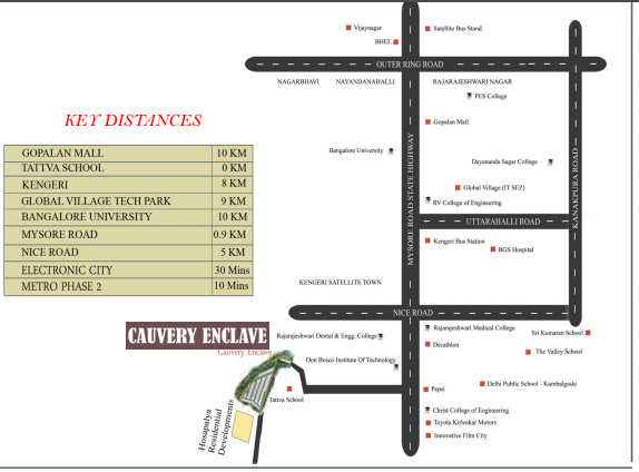  enclave Location Plan
