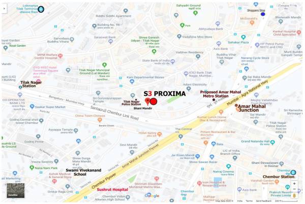  proxima Location Plan