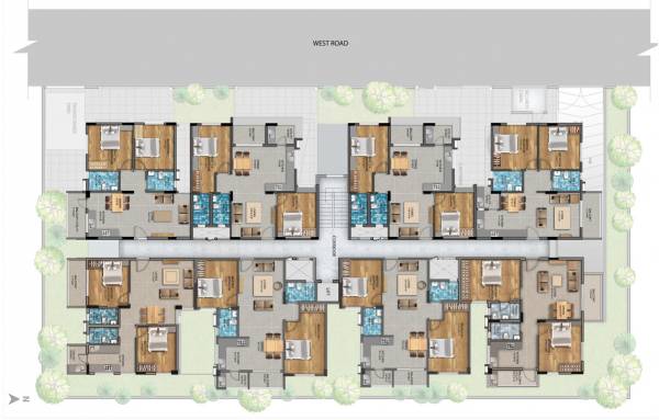  boulevard-residences Cluster Plan