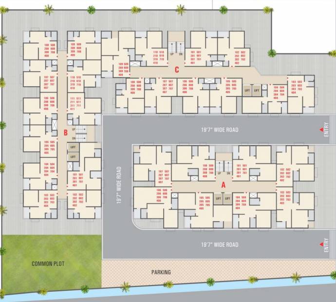  vinayak-residency Images for layoutPlan