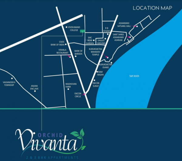  orchid-vivanta Location Plan