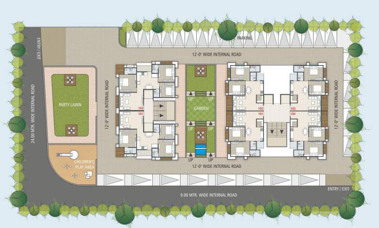  orchid vivanta Master Plan