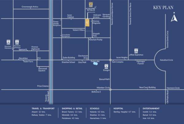Location Plan skyvillas Location Plan