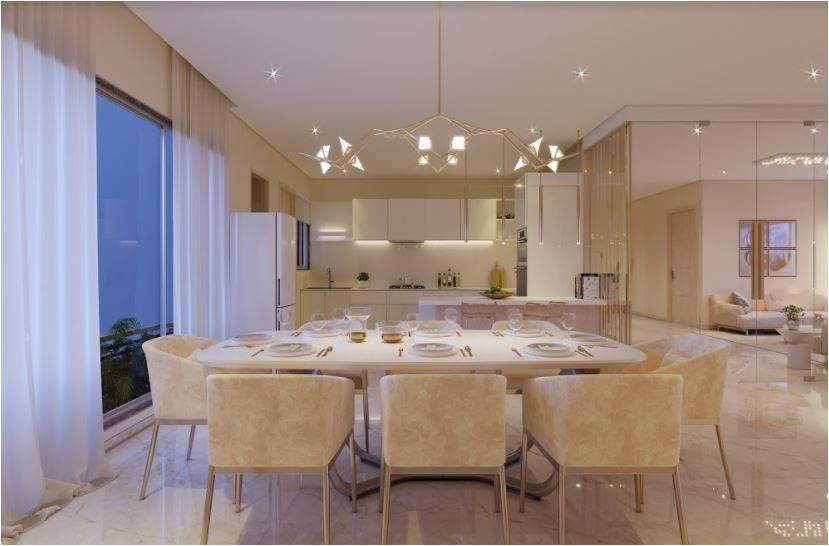  skyvillas Dining Area