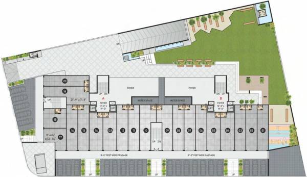  pearl Block A Cluster Plan