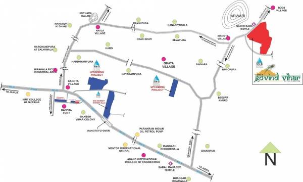  govind-vihar Location Plan