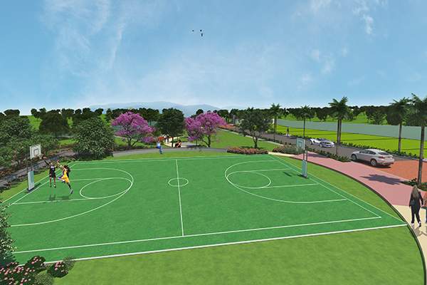  cauvery enclave Basketball Court