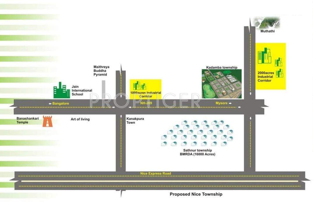 Images for Location Plan of MCB Kadamba Township