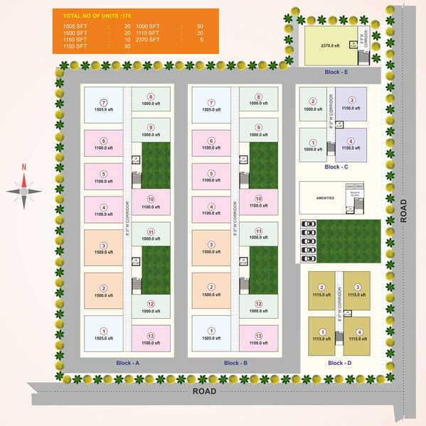  homes Master Plan