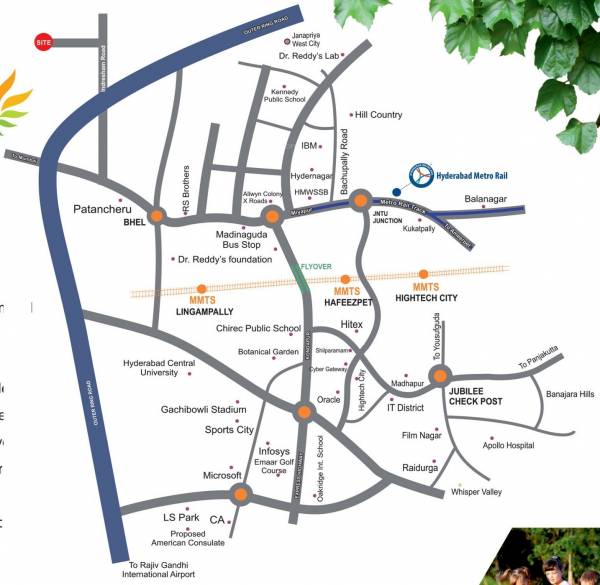  silpas-suvarna-sampada Location Plan