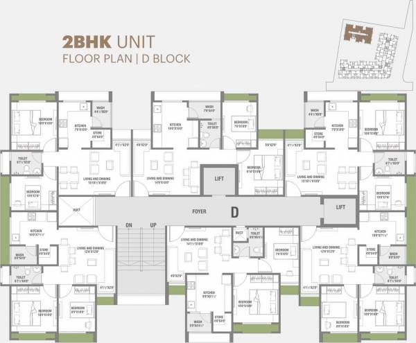  jaldeep-icon-2 Block A Cluster Plan