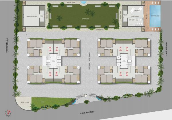 Layout Plan flora Layout Plan
