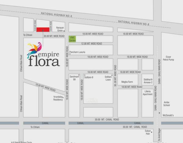 Location Plan flora Location Plan