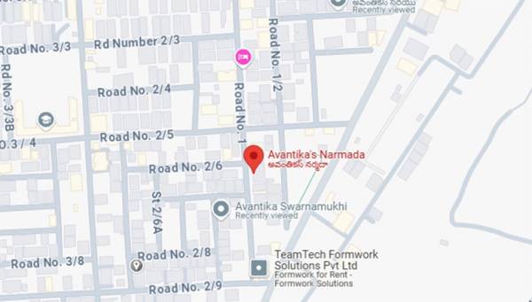  narmada Location Plan