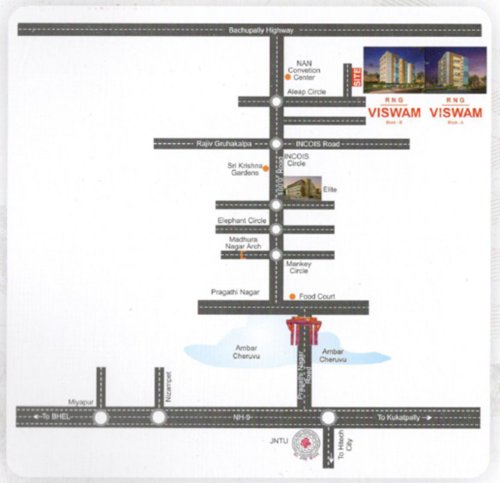  viswams-sunrise-b-wing Location Plan