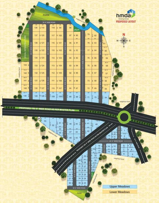  urban meadows Images for layoutPlan