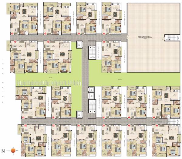  sky-heaven Sky Heaven Cluster Plan